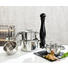 KOCHTOPFSET Edelstahl 4-teilig - Edelstahlfarben, Basics, Glas/Metall - WMF