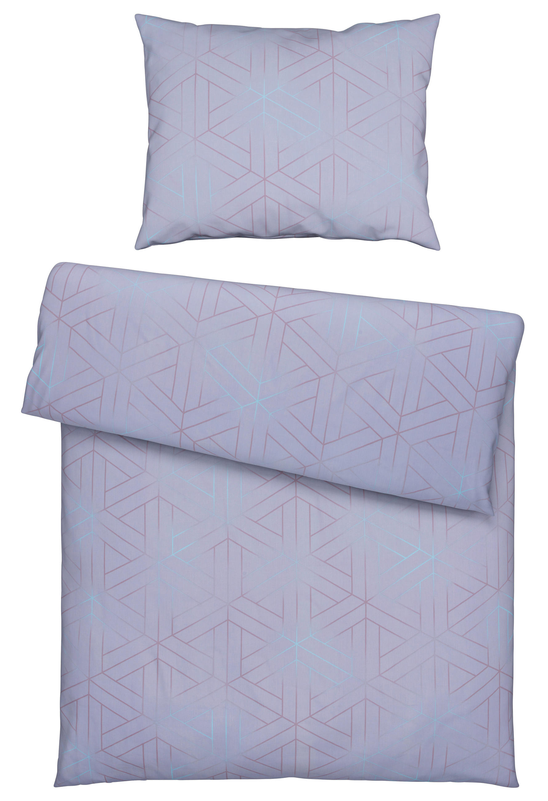 POSTEĽNÁ BIELIZEŇ, makosatén, lila, 140/200 cm  - lila, Konventionell, textil (140/200cm) - Estella