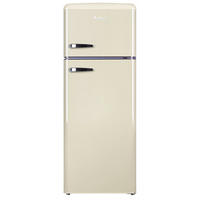 KÜHL-GEFRIER-KOMBINATION 55/144/61,5 cm KGC15635B  - Beige, Basics, Metall (55/144/61,5cm) - Amica
