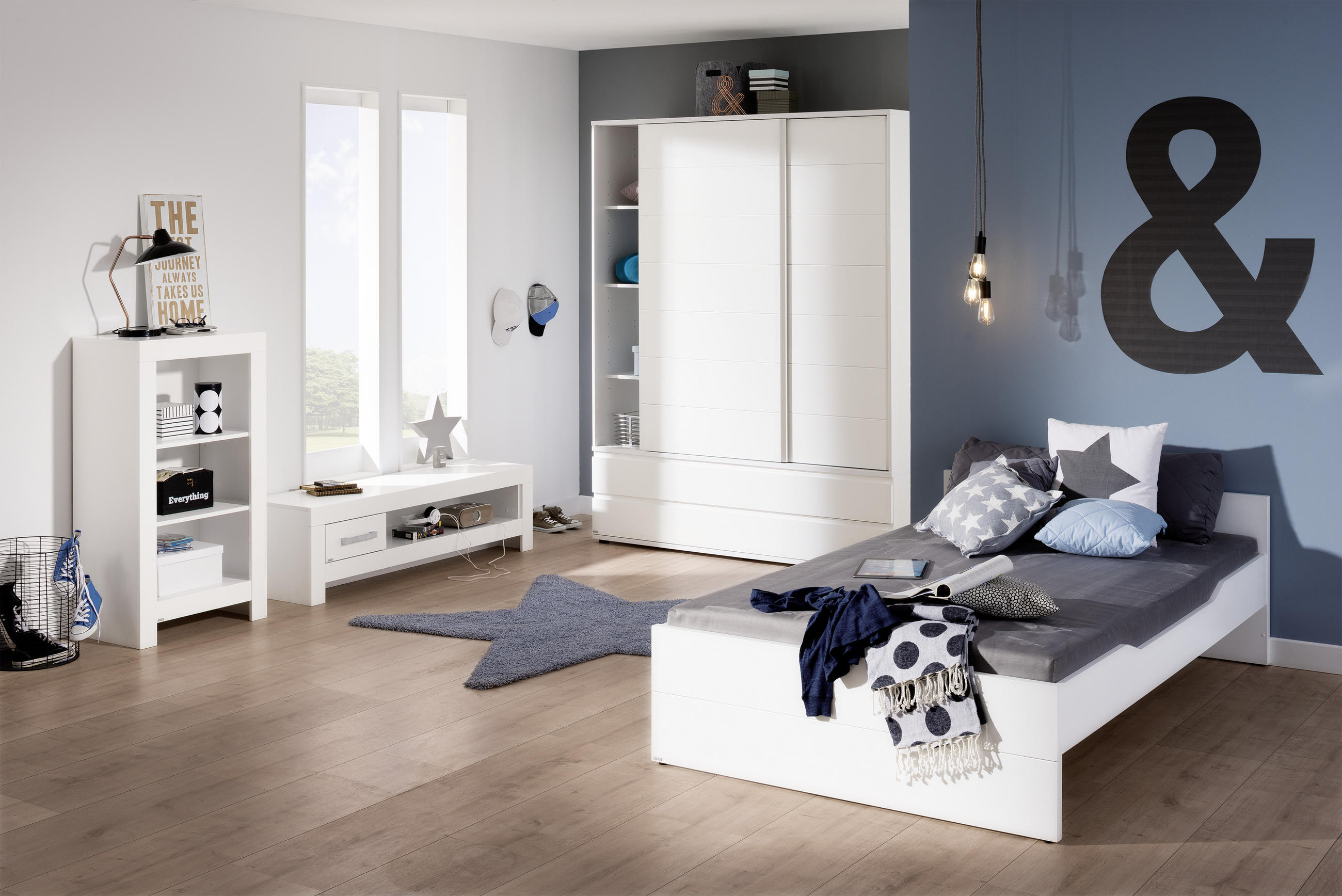 BETT Fiona 120/200 cm Weiß  - Weiß, Design (120/200cm) - Paidi