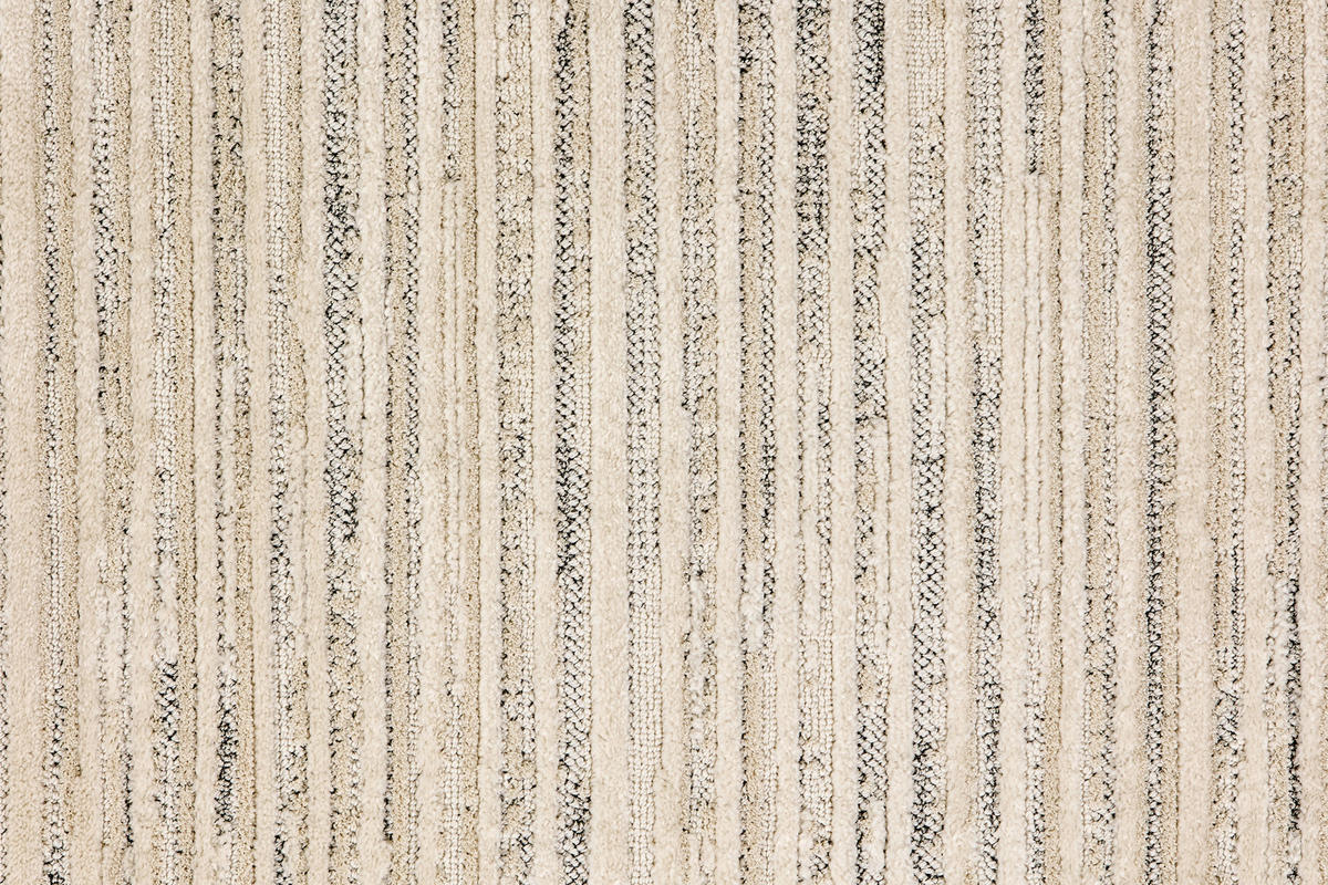 WEBTEPPICH 133/190 cm Lou Creme, Grau rechteckig  - Creme/Grau, Basics, Kunststoff/Textil (133/190cm) - Astra