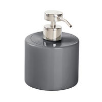 DOZATOR DE SĂPUN ceramică  - gri, Basics, ceramică (8/13/8cm) - Sadena
