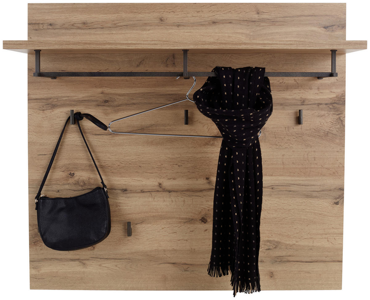 GARDEROBENPANEEL  in 90/84/28 cm  - Eichefarben, MODERN, Holzwerkstoff (90/84/28cm) - MID.YOU