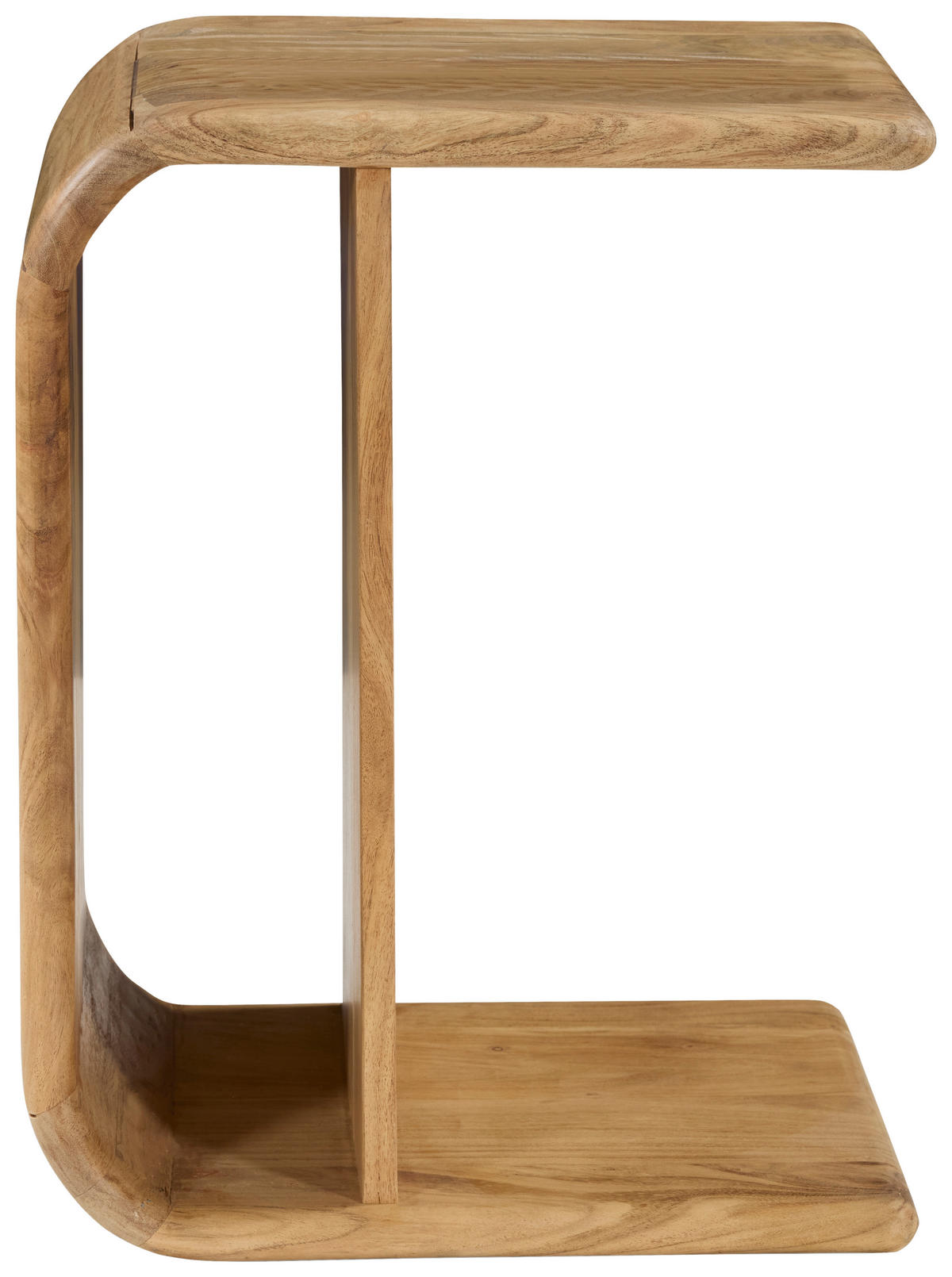 BEISTELLTISCH 40/35/55 cm Akazie vollmassiv Akaziefarben rechteckig  - Akaziefarben, Design, Holz (40/35/55cm) - Livetastic
