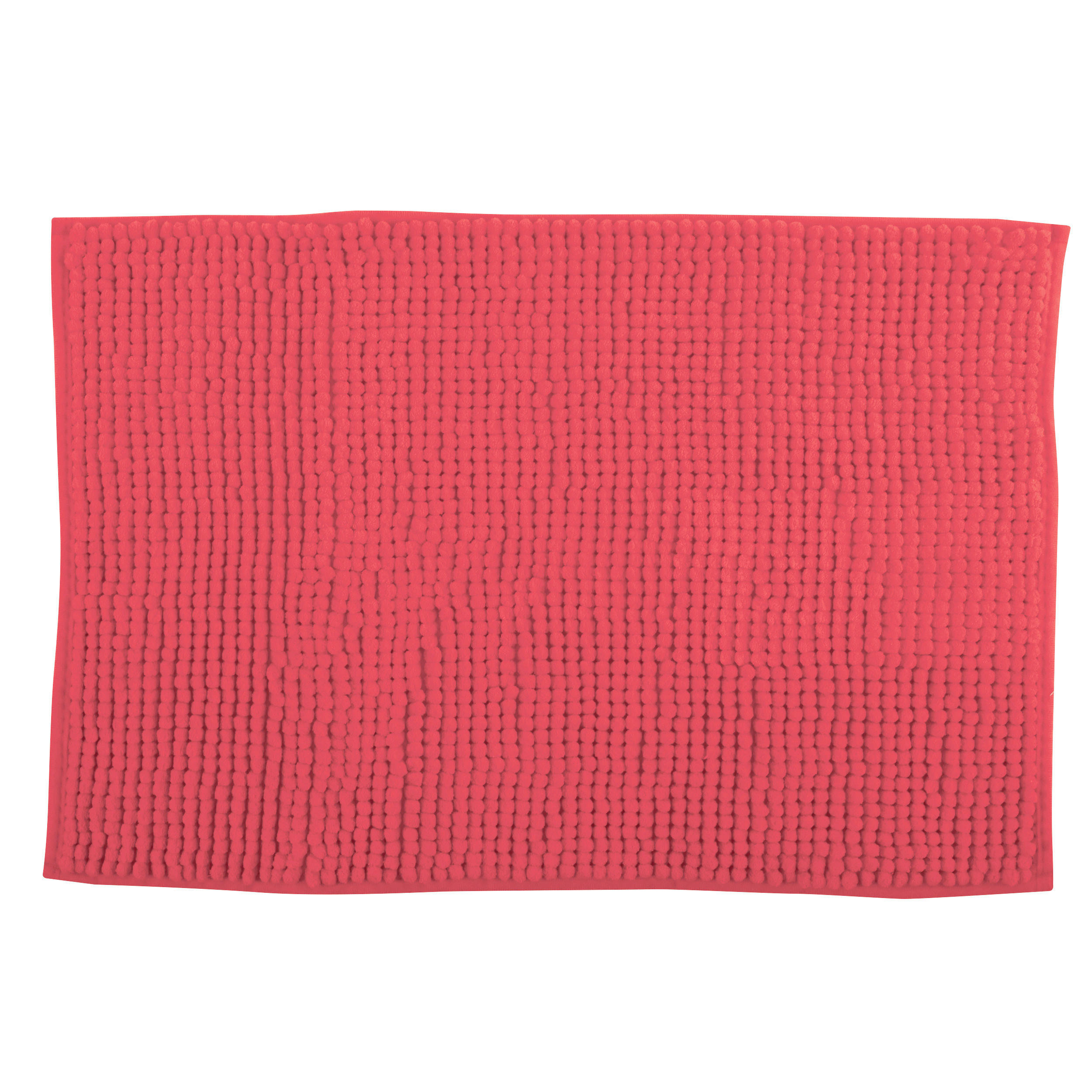 BADEMATTE Rot 50/80 cm  - Rot, Basics, Textil (50/80cm) - MSV