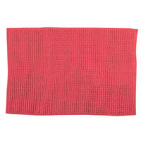 BADEMATTE Rot 50/80 cm  - Rot, Basics, Textil (50/80cm) - MSV