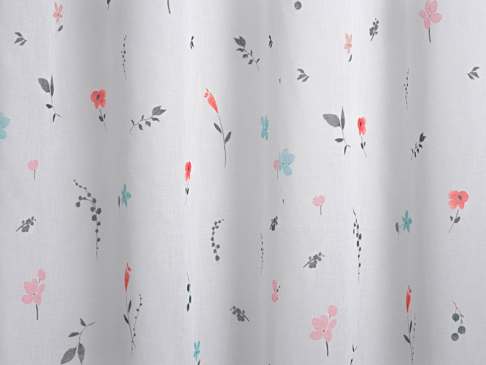 TKANINA ZA ZAVJESE ružičasta, bijela   - bijela/ružičasta, Basics, tekstil (295cm)