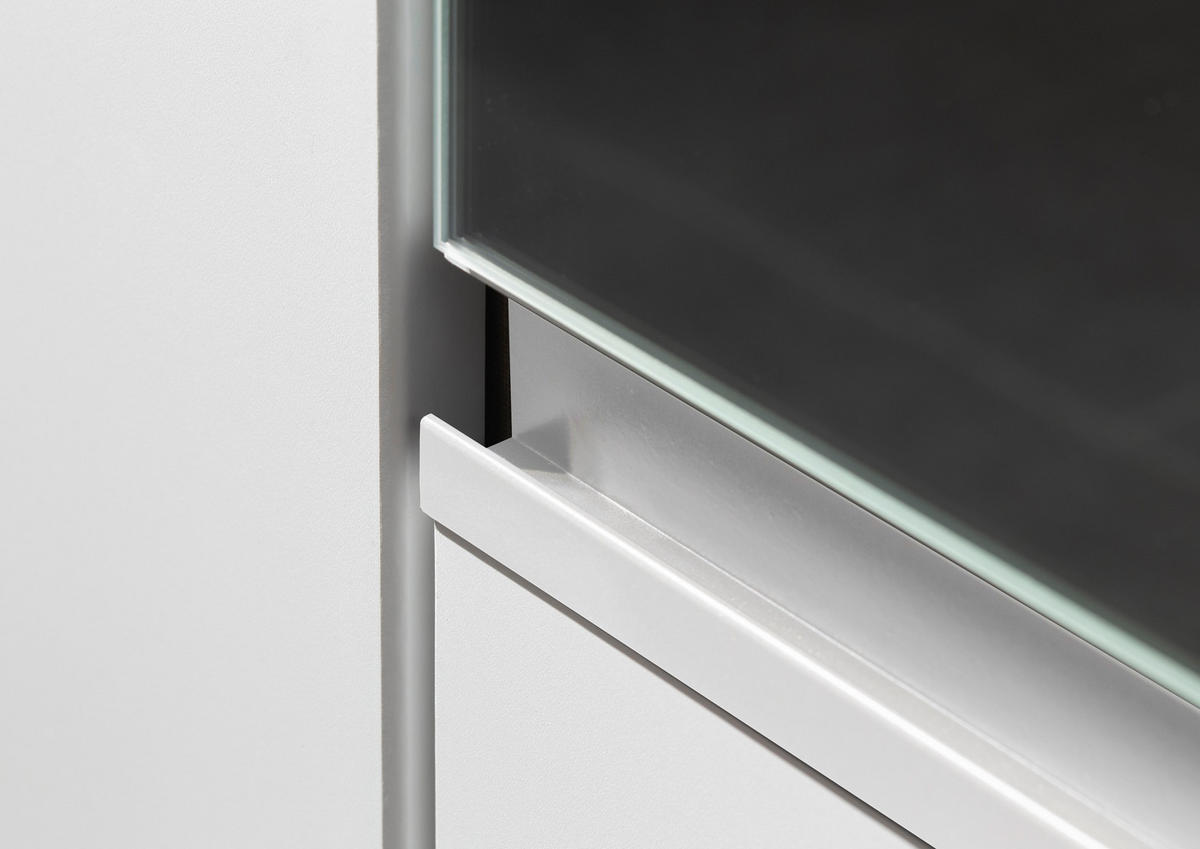 ECKKLEIDERSCHRANK 208/197/253 cm  - Chromfarben/Weiß, MODERN, Holzwerkstoff (208/197/253cm) - Rauch Möbel