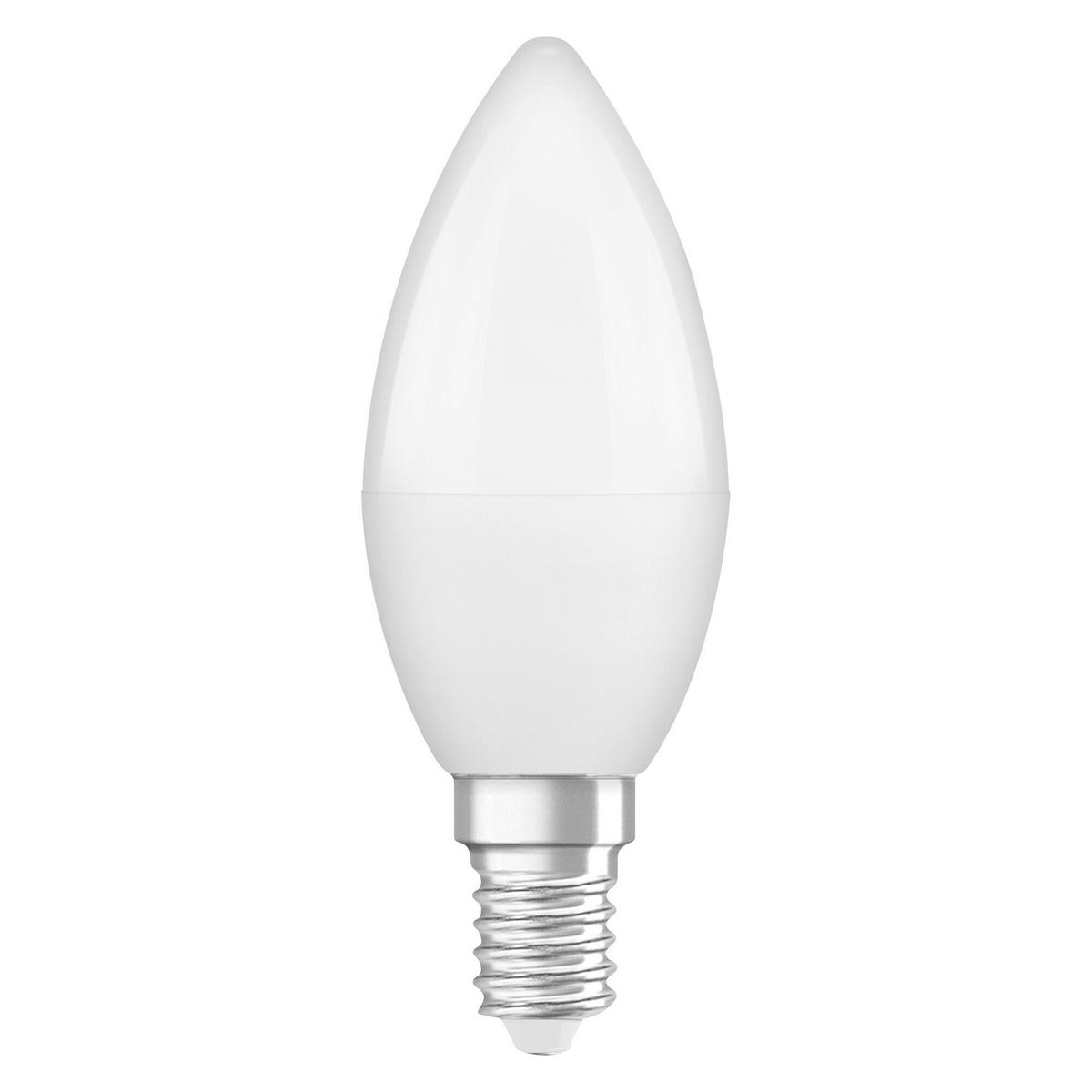 LED-LEUCHTMITTEL   E14 4,9 W 470 lm  - Weiß, Basics, Kunststoff (3,5/10,3cm) - Osram
