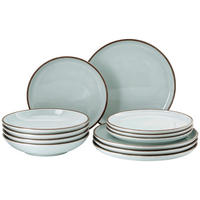 KOMBISERVICE Mintgrau Profi Casual Mint 12-teilig 4 Personen  - Mintgrau, Basics, Keramik - Rosenthal