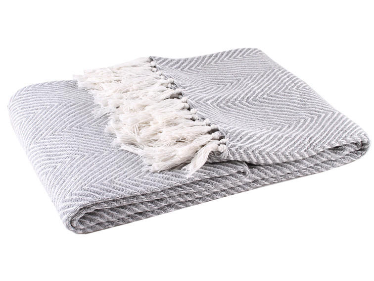 TAKARÓ 150/200 cm  - világosszürke, Basics, textil (150/200cm)