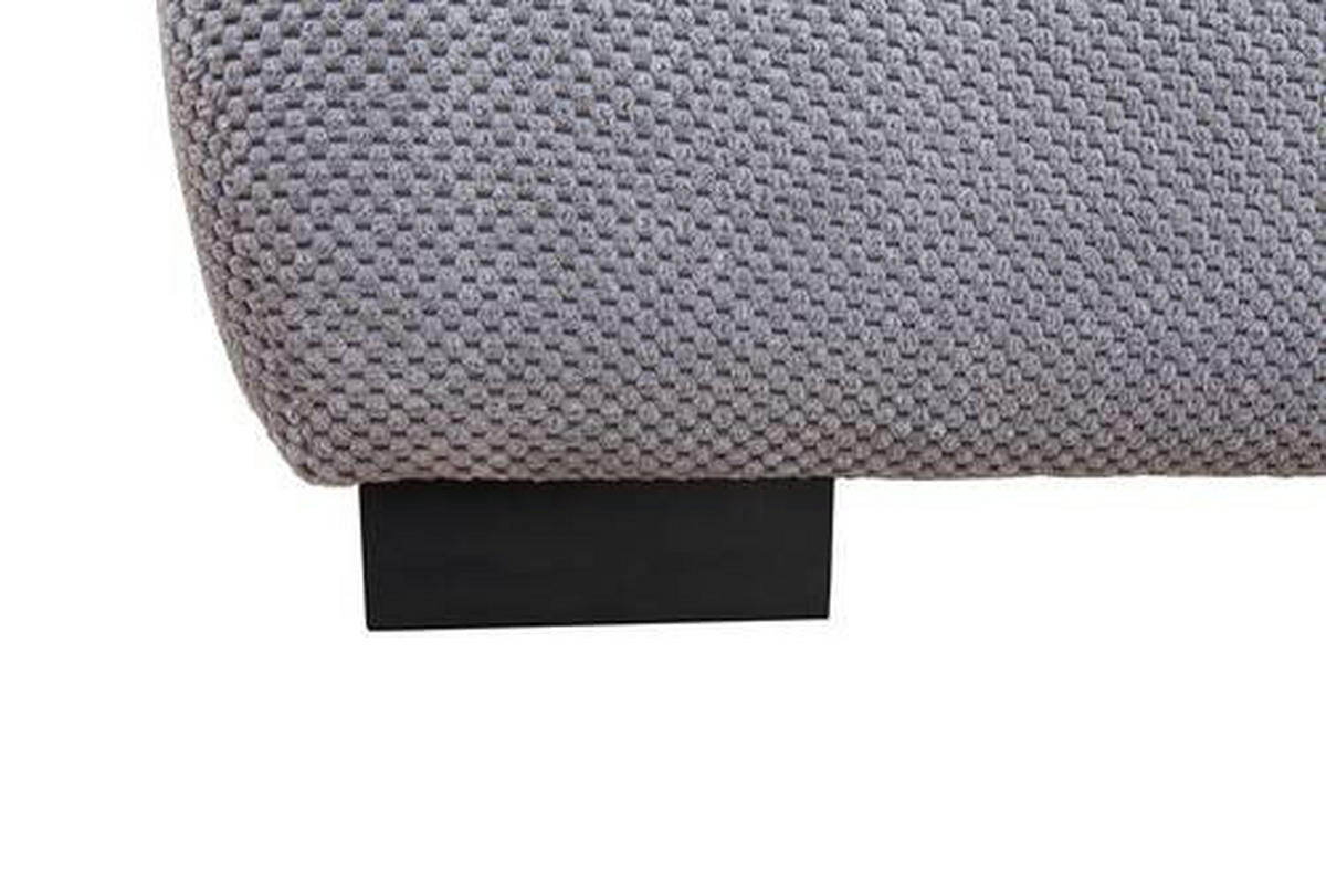 SCHLAFSOFA in Webstoff, Plüsch Dunkelgrün  - Dunkelgrün/Schwarz, Konventionell, Textil (203/72-96/98cm) - Novel