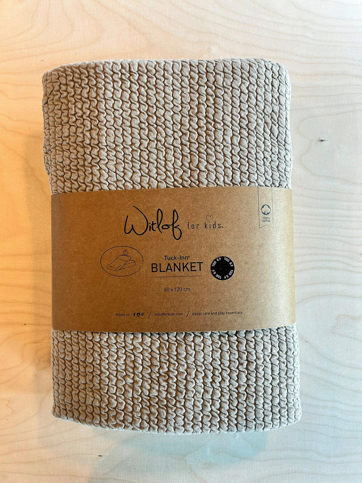 BABYDECKE 60/120 cm  - Basics (60/120cm) - Witlof for Kids