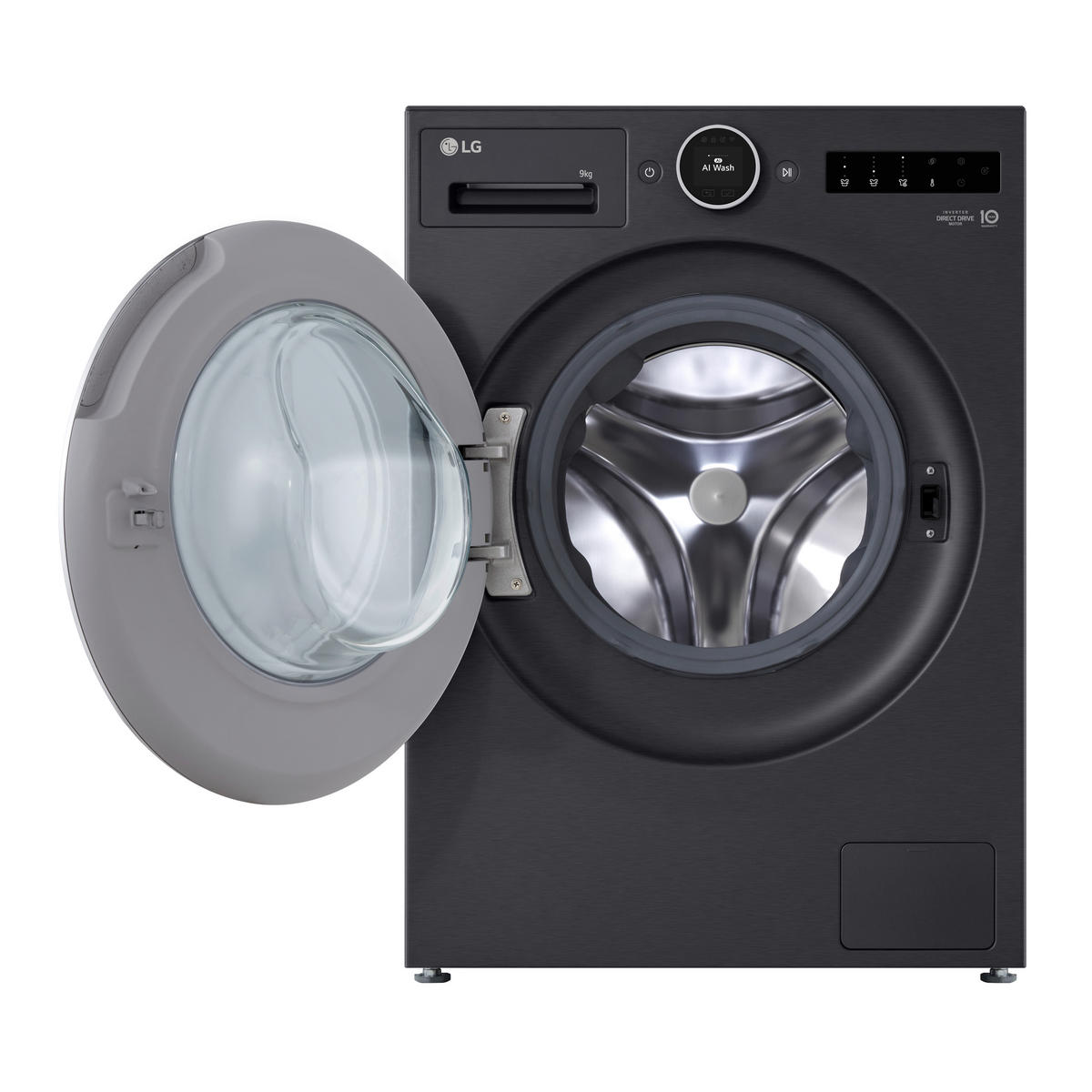WASCHMASCHINE F4WX9092B   - Schwarz, Basics, Metall (60/89/56,5cm) - LG