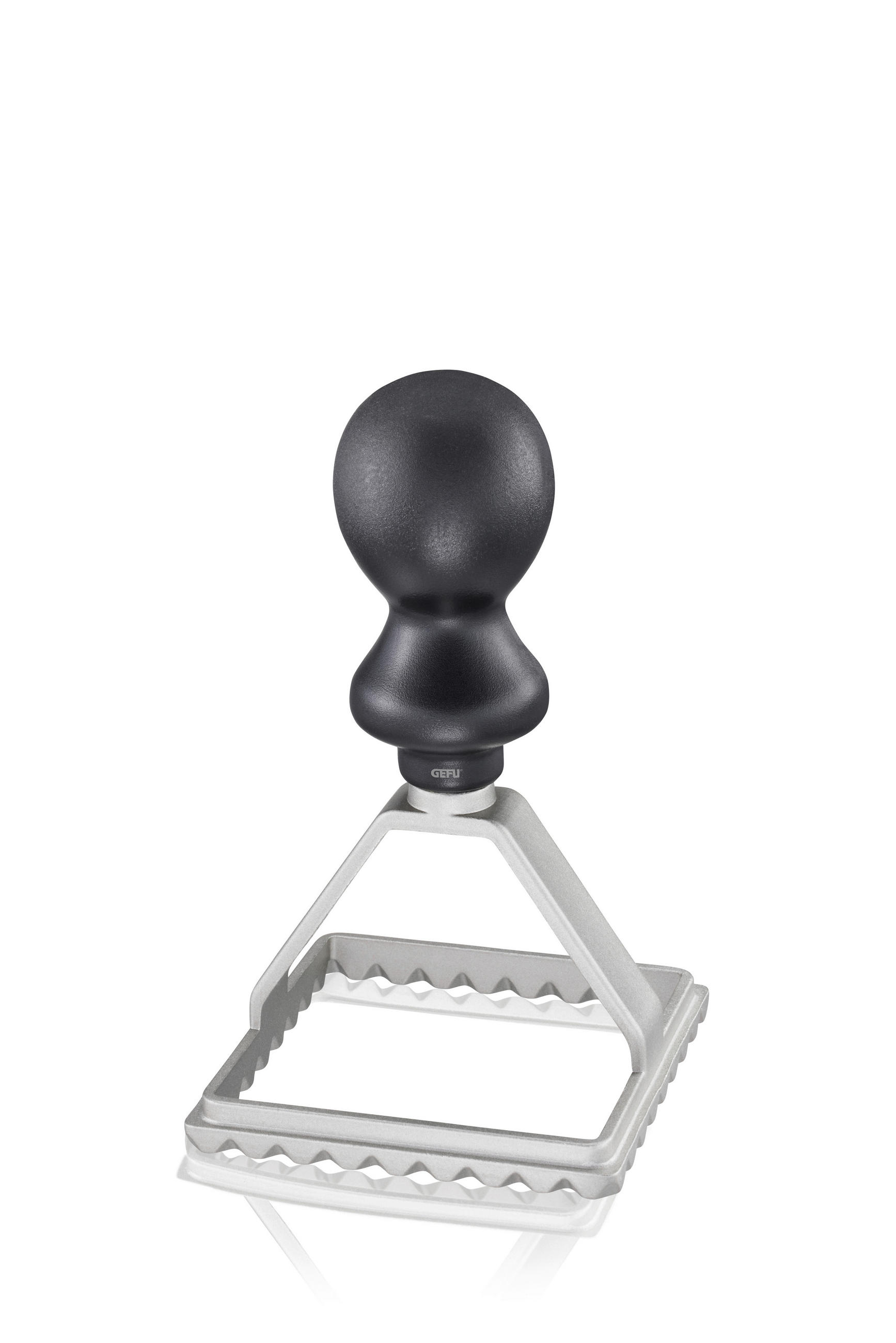 RAVIOLIAUSSTECHER   - Schwarz/Grau, Basics, Kunststoff/Metall (7/12/7cm) - Gefu