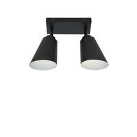 DECKENLEUCHTE    22/12/24 cm  - Schwarz, Basics, Metall (22/12/24cm) - It's about Romi