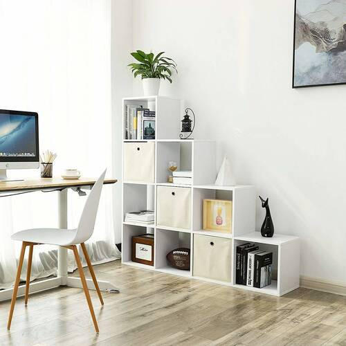 RAUMTEILER - Weiß, Basics, Holzwerkstoff (129,5/129,5/29cm) - Boxxx