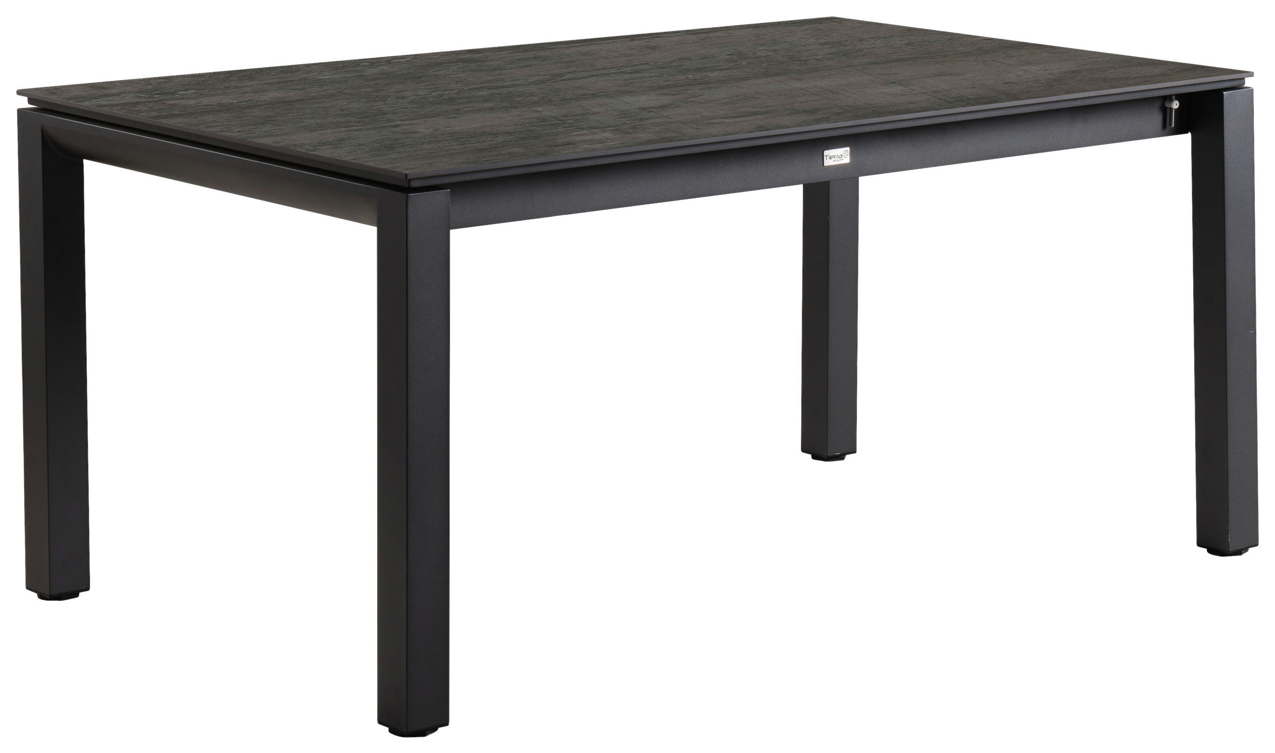 GARTENTISCH 160-220/100/74 cm Metall  - Anthrazit/Grau, Modern, Kunststoff/Metall (160-220/100/74cm) - Tierra Outdoor