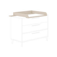 WICKELAUFSATZ Eefje  - Beige, Basics, Holzwerkstoff (123,5/12,5/79,9cm) - Paidi