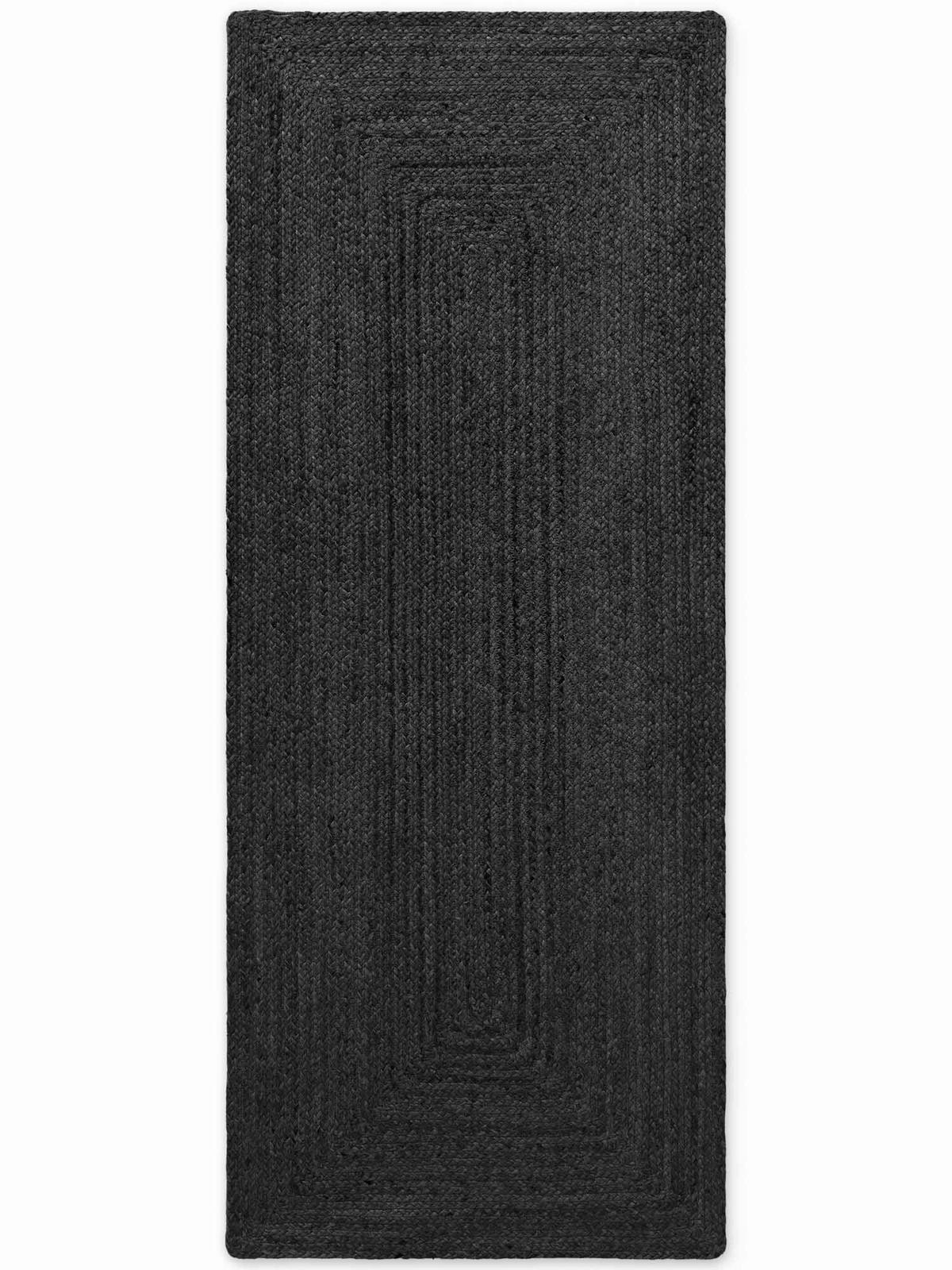 LÄUFER 80/200 cm Juno  - Schwarz, Natur, Textil (80/200cm) - Hanse Home