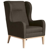 OHRENSESSEL Lesesessel Flachgewebe Sahara  - Naturfarben/Sahara, KONVENTIONELL, Holz/Textil (66/104/78cm) - Max Winzer