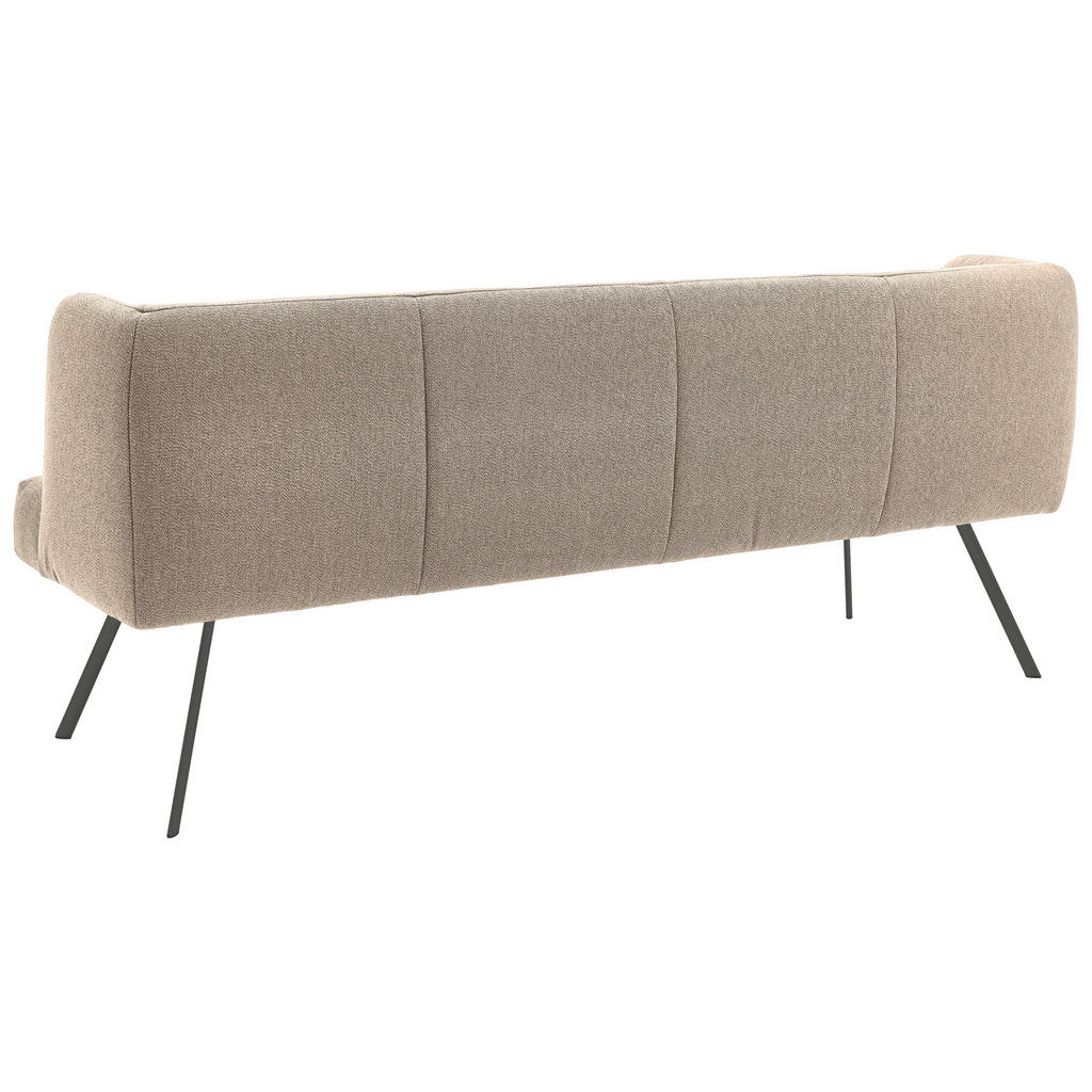 Thumbnail - Venjakob Sitzbank, Anthrazit, Sand, Metall, Textil, 3-Sitzer, 200x87x64 cm, Goldenes M, Made in Germany, Dgm, DGM-Emissi...