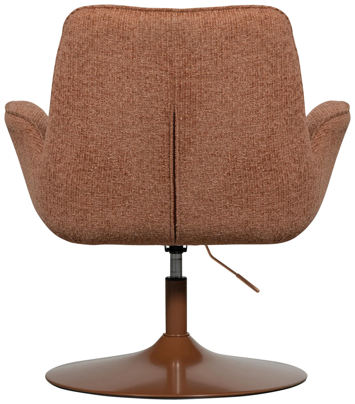 SESSEL in Webstoff Orange  - Orange, Design, Textil/Metall (79/91/76cm) - Livetastic