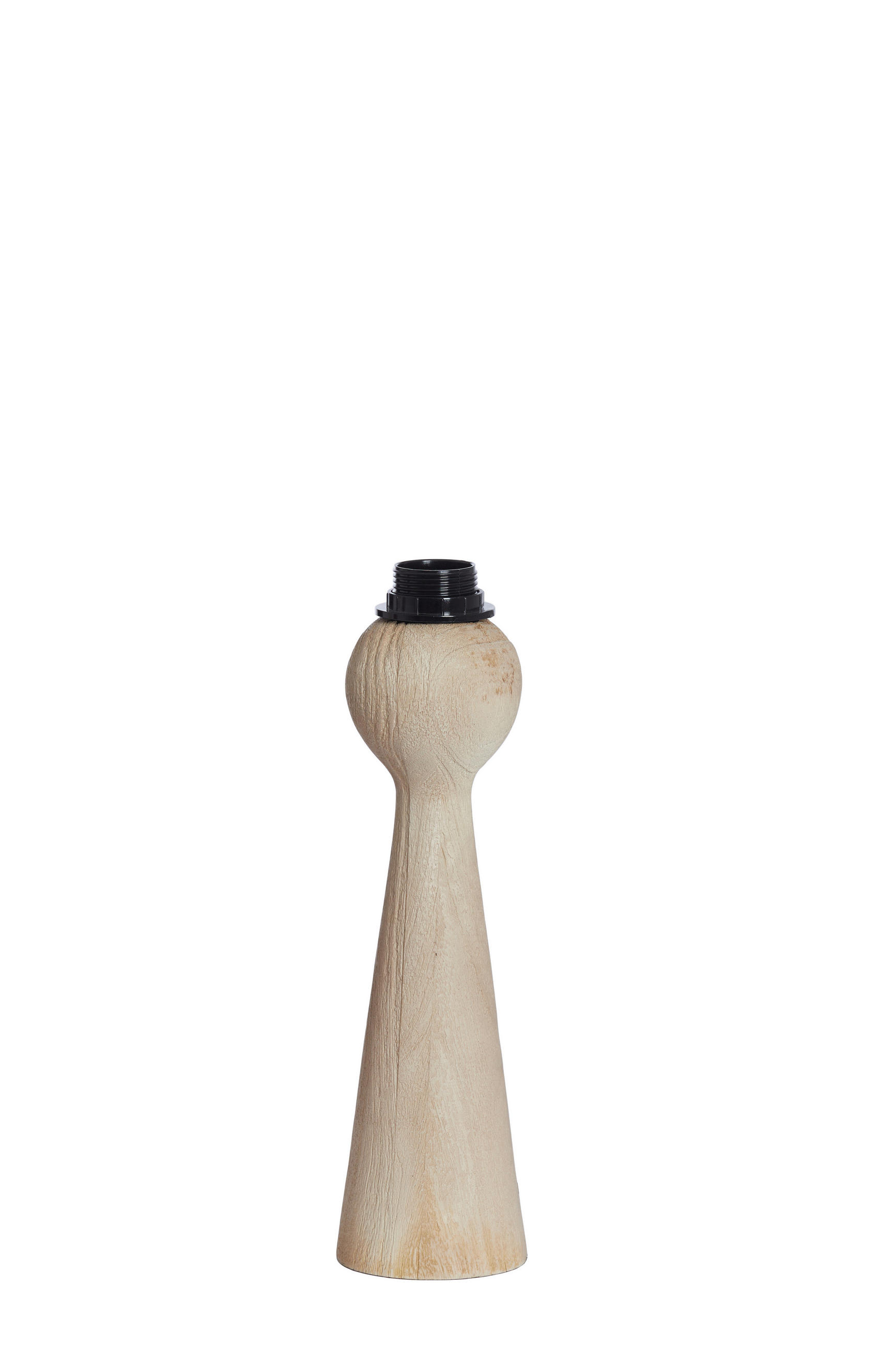 LEUCHTENFUSS FESTINA 9/33 cm  - Braun, Natur, Holz/Kunststoff (9/33cm) - Light & Living