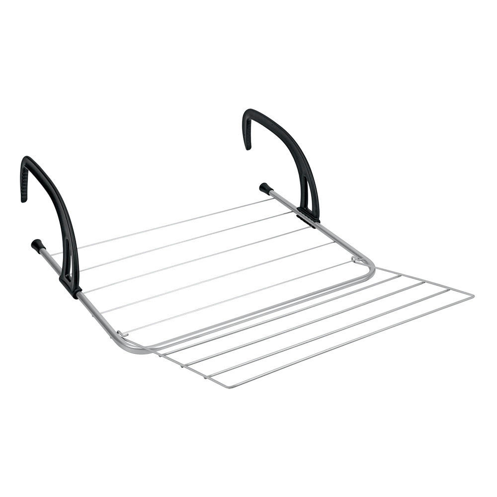 WÄSCHETROCKNER Seram  - Silberfarben, Basics, Kunststoff/Metall (51/38/84cm) - Metaltex