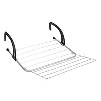 WÄSCHETROCKNER Seram  - Silberfarben, Basics, Kunststoff/Metall (51/38/84cm) - Metaltex