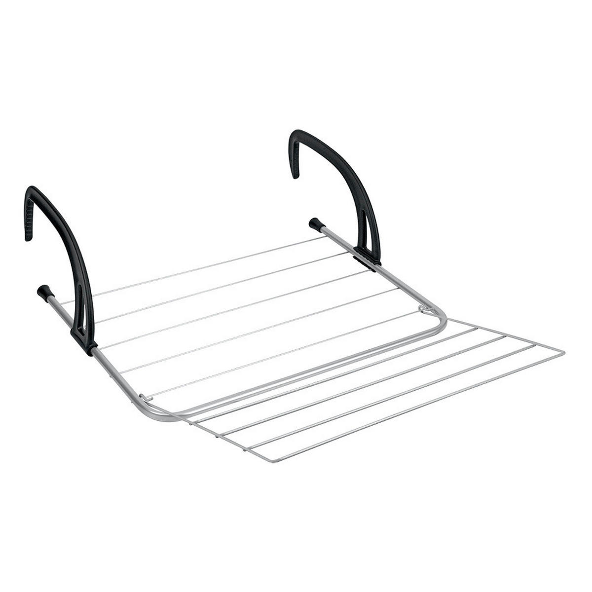 WÄSCHETROCKNER Seram  - Silberfarben, Basics, Kunststoff/Metall (51/38/84cm) - Metaltex