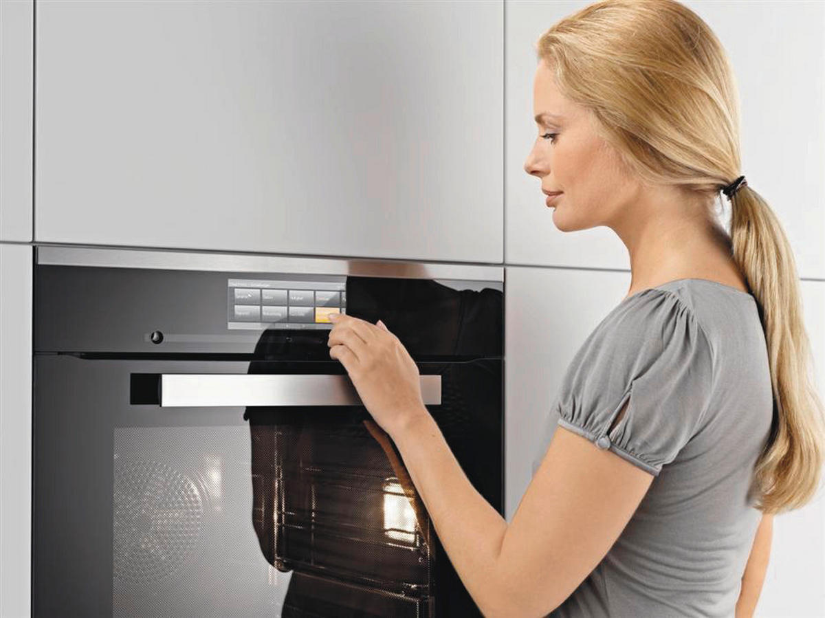 EINBAUBACKOFEN H 7364 BP  - Edelstahlfarben, Basics, Glas/Metall (59,5/59,6/56,9cm) - Miele