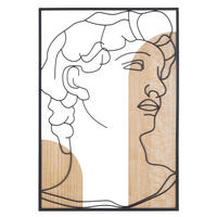 WANDDEKO  55/80/2 cm   - Basics, Holzwerkstoff (55/80/2cm)