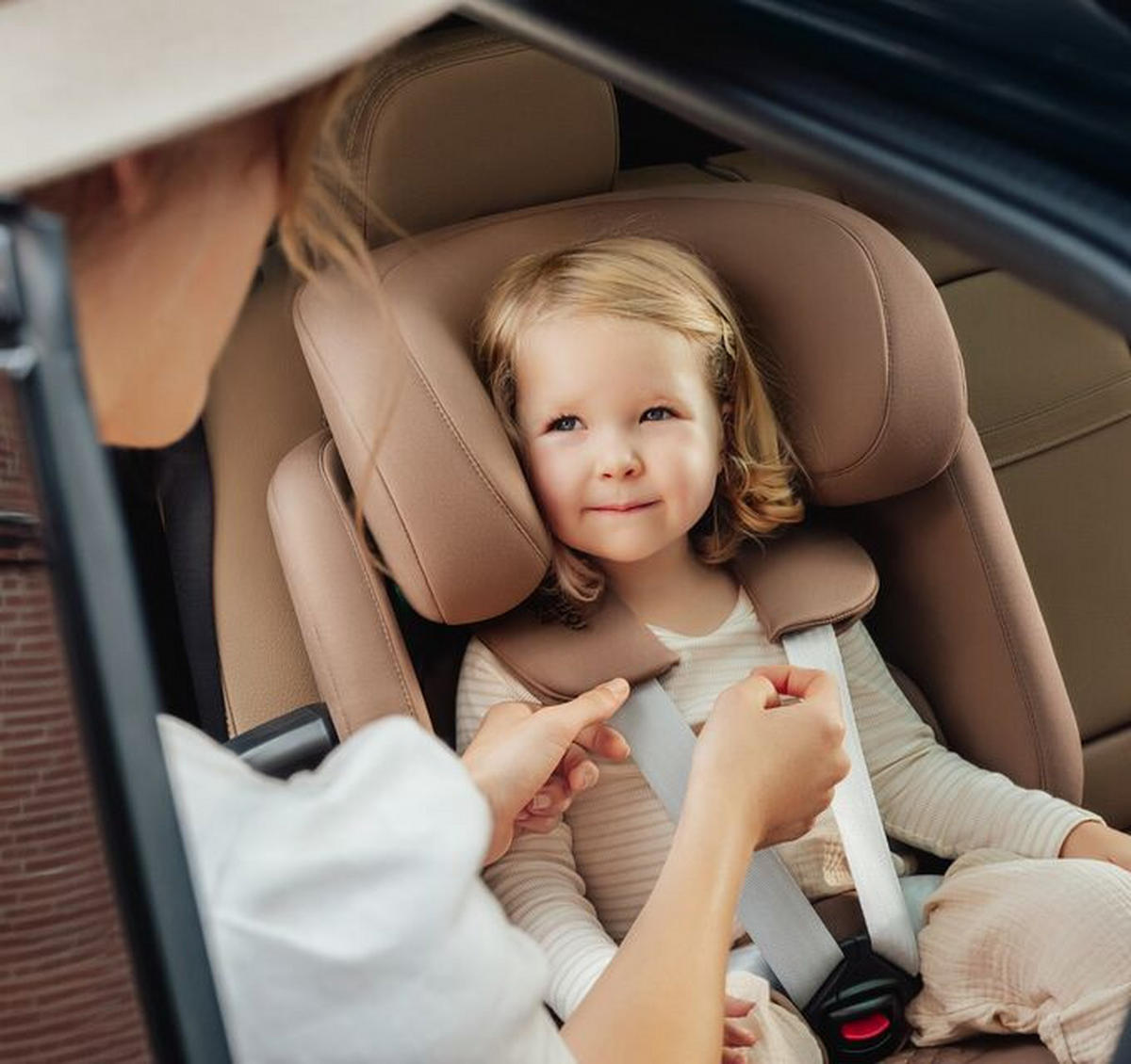 KINDERAUTOSITZ Advansafix Pro  - Cognac, Basics, Kunststoff/Textil (44/60/48cm) - Britax Römer