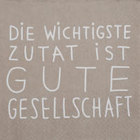 SERVIETTE  33/33 cm   - Design, Papier (33/33cm) - Räder