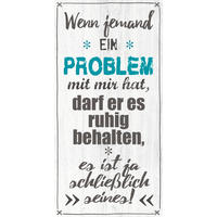 DEKOPANEEL Text 20/40/0,3 cm  - Multicolor, KONVENTIONELL (20/40/0,3cm)