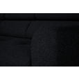 ECKSOFA in Chenille Anthrazit  205/280 cm  - Anthrazit/Schwarz, Design, Textil/Metall (205/280cm) - Xora
