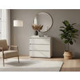KOMMODE , 80/79/48 cm, 3 Schublade(n)  - Kaschmir/Anthrazit, Design, Holzwerkstoff/Kunststoff (80/79/48cm) - Carryhome