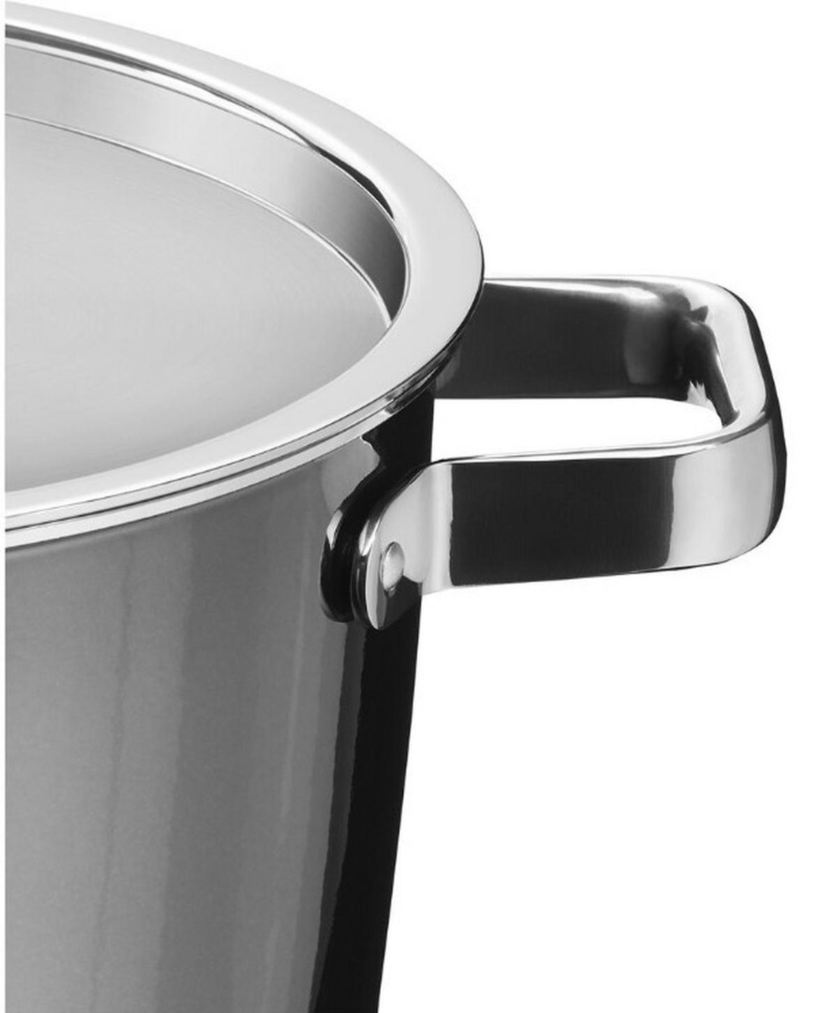 GRYTA FÖR KÖTT Fusiontec Aromatic 6,2 l  - stålfärgad/svart, Design, metall (24/15cm) - WMF