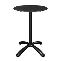 BALKONTISCH 60/60/74 cm  - Anthrazit, KONVENTIONELL, Stein/Metall (60/60/74cm) - Ambia Garden