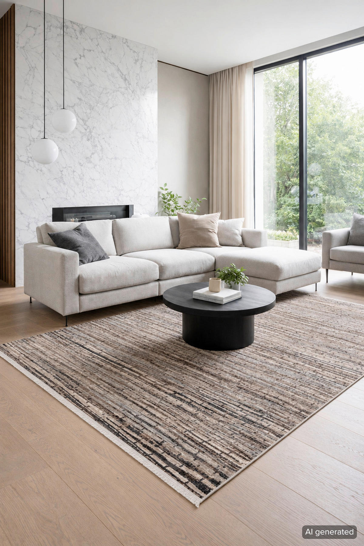 WEBTEPPICH Wohnzimmer 80/150 cm Castello Braun, Grau, Goldfarben rechteckig  - Goldfarben/Braun, Design, Textil (80/150cm) - Astra