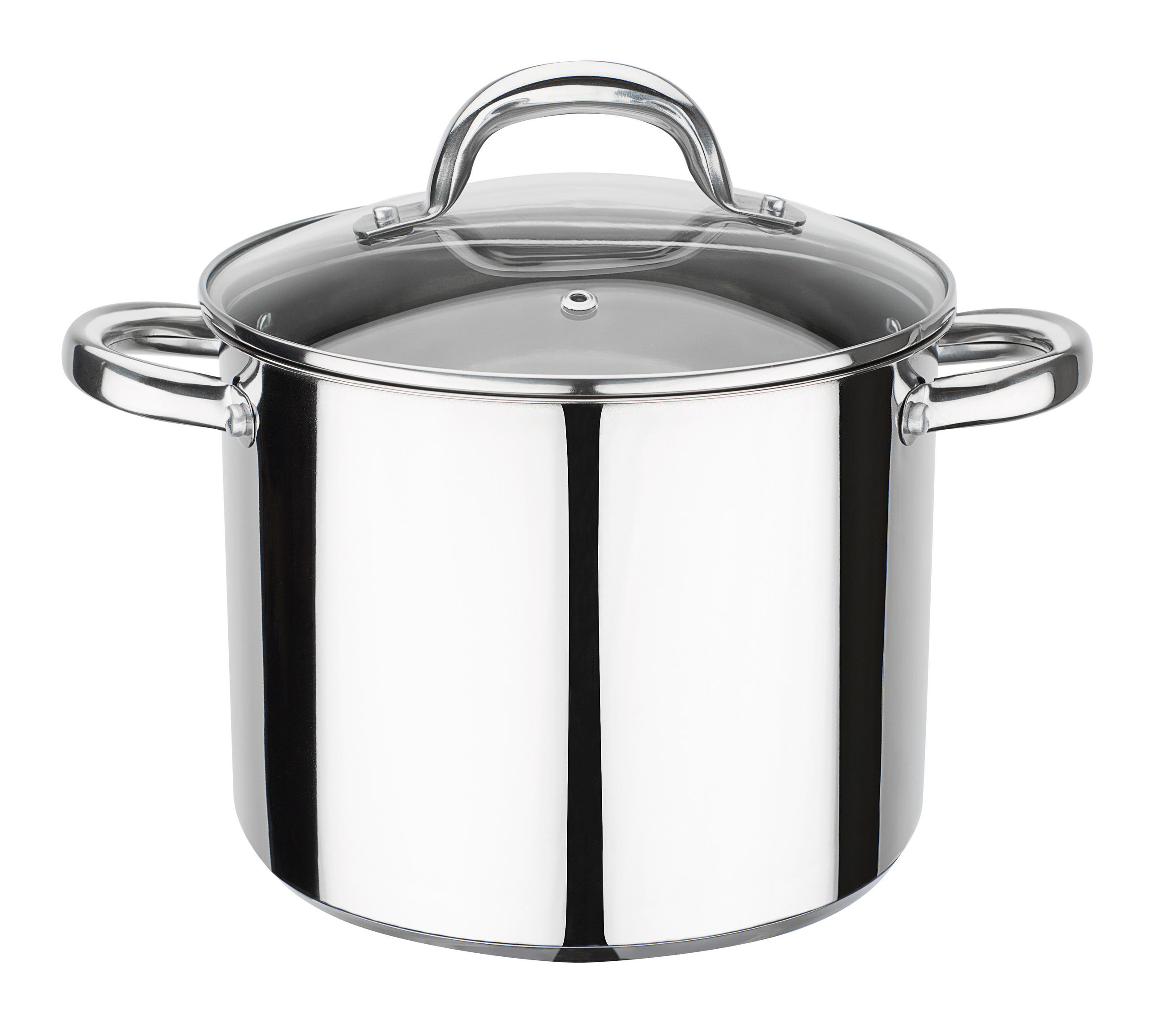 HÖG GRYTA MONTREAL 5 l  - stålfärgad, Basics, metall (20cm) - GSW