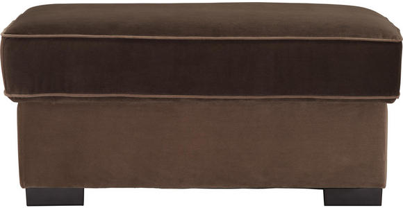 HOCKER in Textil Braun - Braun, Trend, Kunststoff/Textil (101/45/69cm) - Hom`in