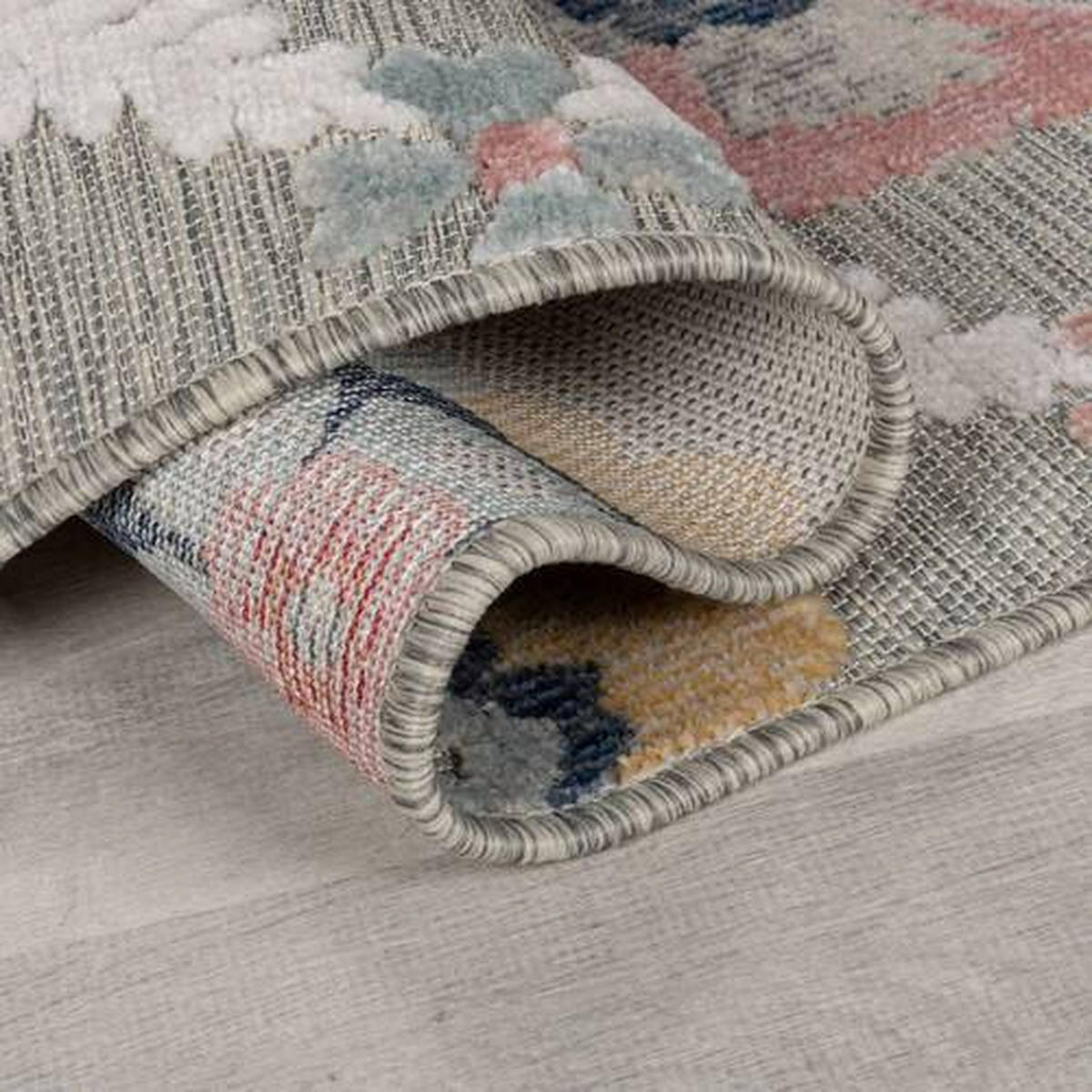 VONKAJŠÍ KOBEREC, 160/230 cm, sivá - sivá, Basics, textil (160/230cm)