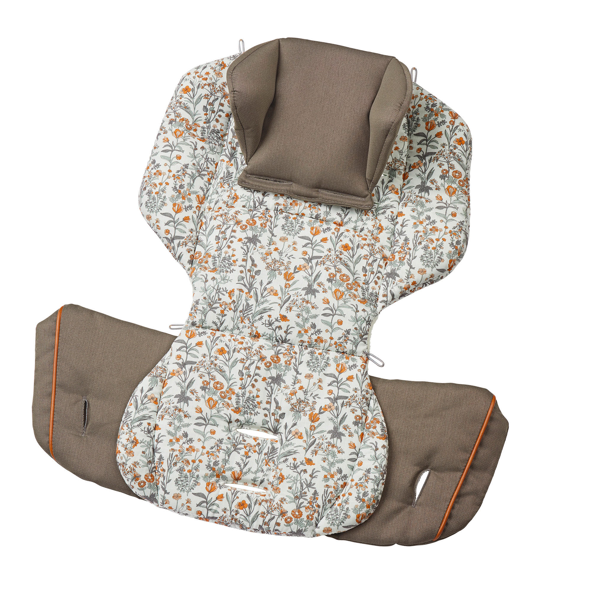 KINDERWAGENSET FX4 Classic  - Cognac/Schwarz, Basics, Textil/Metall (57/129/100cm) - Gesslein