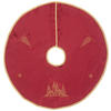 CHRISTBAUMDECKE Bordeaux  - Bordeaux, Basics, Textil (90cm) - X-Mas