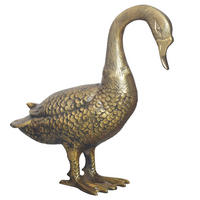 DEKOTIER - Goldfarben, Design, Metall (46/42/19cm) - Livetastic