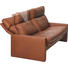 ZWEISITZER-SOFA Echtleder Braun - Braun, KONVENTIONELL, Leder (177/97/95cm) - Erpo