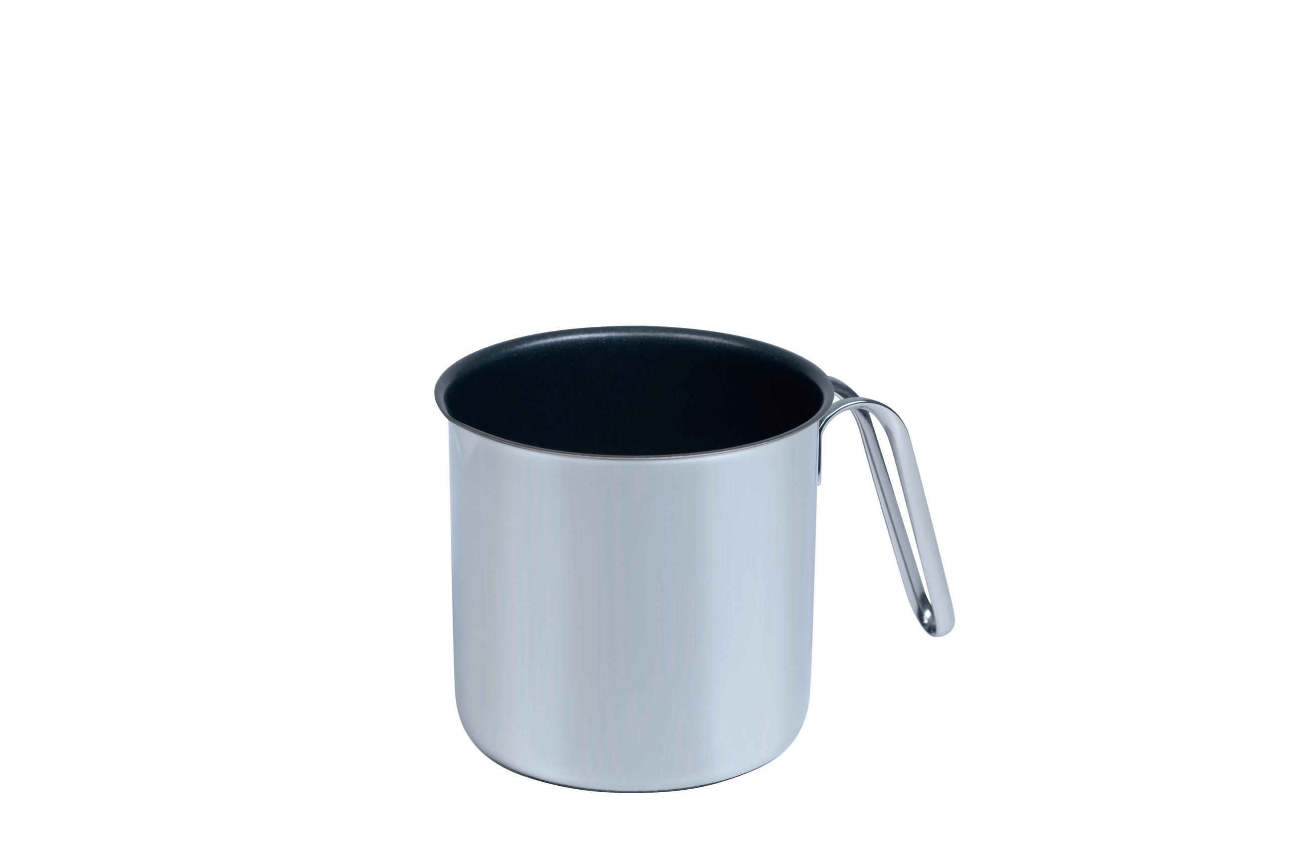 MILCHTOPF KELOMAT PERFEKT 1 l  - Silberfarben, Basics, Metall (16,50/13,50/13,50cm) - Riess