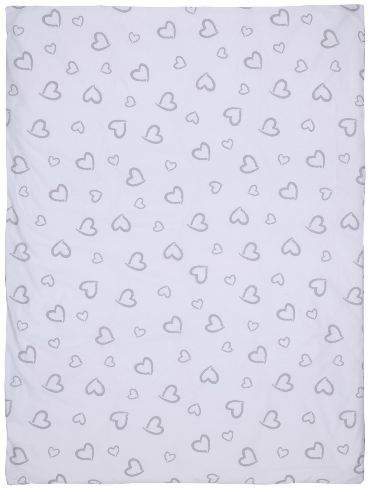 KOMPLET ZA DJEČJI KREVETIĆ   - bijela/siva, Lifestyle, tekstil/drvo (144,5/74,5/82cm) - My Baby Lou